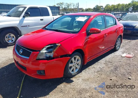 2012 Nissan Sentra 2.0 Sr из США, поврежденный, VIN 3N1AB6AP0CL638983